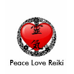 Peace Love Reiki-option 2 t-shirts