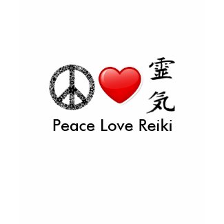 Peace Love Reiki shirt