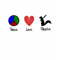 Peace Love Resolve t-shirts