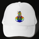 Peace Love & Rock N Roll hats