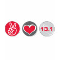 Peace Love Run 13.1 Half-Marathon t-shirts