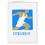 PEACE LOVE RUN - CROSS COUNTRY GREETING CARDS