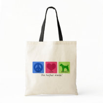 Peace Love Russell Terrier bags by dogwiregifts Peace Love Russell Terrier bags