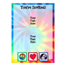 Peace, Love, Sailing Personalized Announcements