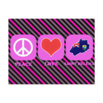Peace Love Saint Helena postcards by coolcountry Peace Love Saint Helena postcards