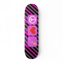 Peace Love Saint Vincent skateboards by coolcountry Peace Love Saint Vincent skateboards