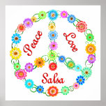 Peace Love Salsa posters