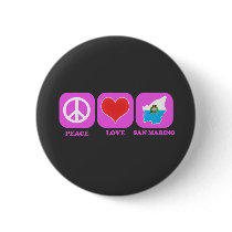 Peace Love San Marino buttons