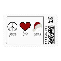 Peace Love Santa