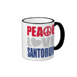 Peace Love Santorum Mug