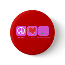 Peace Love Saotome And Principe buttons
