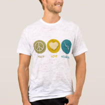 Peace Love Scuba Dive t-shirts by 1000suns Peace Love Scuba Dive t-shirts