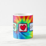 Peace, Love, Seagulls Coffee Mug