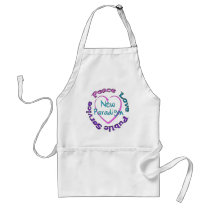 Peace Love Service Apron