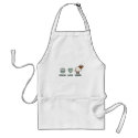 peace love sheep aprons