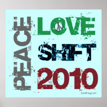 Peace Love Shift 2010 Poster
