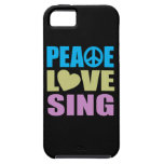 Peace Love Sing iPhone 5 Case