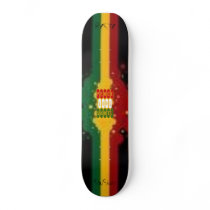 Peace Love Skate RASTA board skateboards