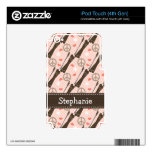 Peace Love Ski iPod Touch Skin 4th Gen 4g