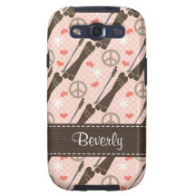 Peace Love Ski Samsung Galaxy S3 Covers