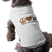 Peace, Love & Sloths Pet Clothes