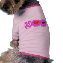 Peace Love Slovenia pet clothing