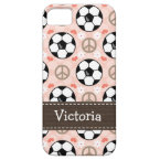 Peace Love Soccer iPhone 5 Cover