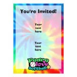 Peace, Love, Softball Invitation
