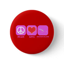Peace Love Solomon Islands buttons