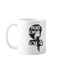 Peace, Love, Soul Mug