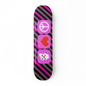 Peace Love South Korea skateboards by coolcountry Peace Love South Korea skateboards
