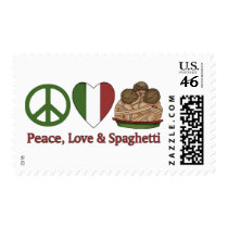 Peace, Love & Spaghetti postage by countrykitchen Peace, Love & Spaghetti postage