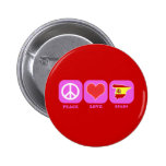 Peace Love Spain Buttons
