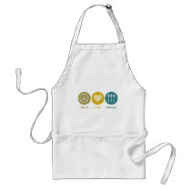 Peace Love Spoons aprons