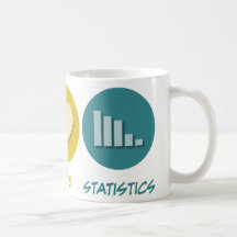 Peace Love Statistics Mugs