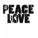 Peace&Love Striped Tee t-shirts