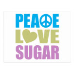 Peace Love Sugar Post Cards