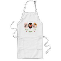 Peace Love Sushi Apron