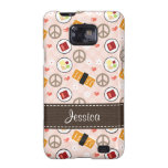 Peace Love Sushi Samsung Galaxy S Case Cover