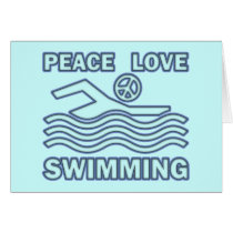 PEACE LOVE SWIMMING cards
