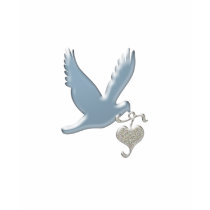 Peace & Love T-Shirt by elenaind Peace & Love T-Shirt