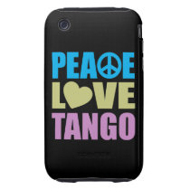 Peace Love Tango Iphone 3 Tough Covers