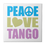 Peace Love Tango Tile