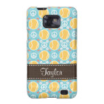 Peace Love Tennis Samsung Galaxy S Case Cover
