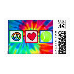 Peace, Love, Tennis Stamps