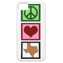 Peace Love Texas iPhone 5 Cover