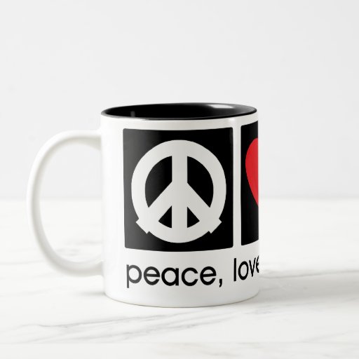 Peace, Love, Thanksgiving Mug