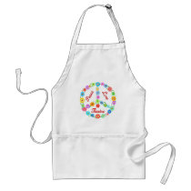 Peace Love Theatre Aprons