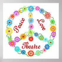 Peace Love Theatre Posters