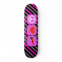 Peace Love Timor Leste skateboards